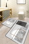 Mijölnir Juego de alfombrillas de baño Gris - 2 piezas